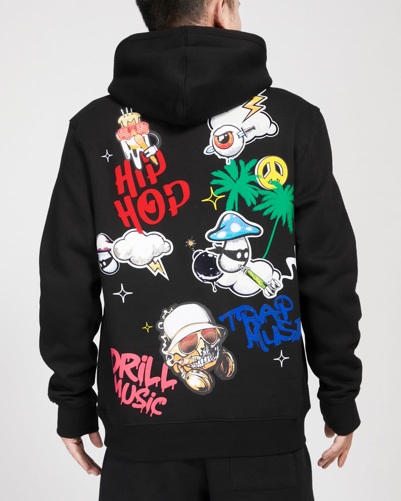 Rap music hoody